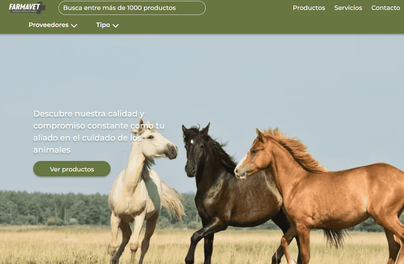 Farmavet – E-commerce for Veterinary Products